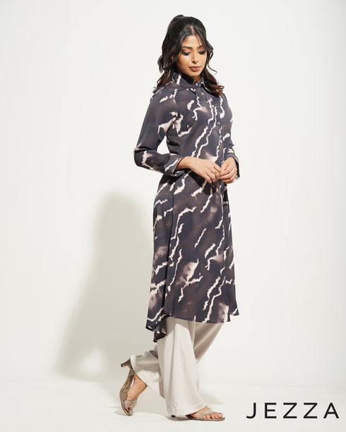 Polyester Midi Top 64971